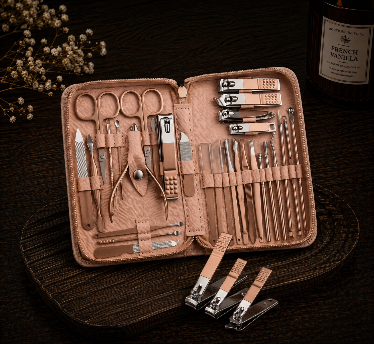 All-in-one nail grooming kit