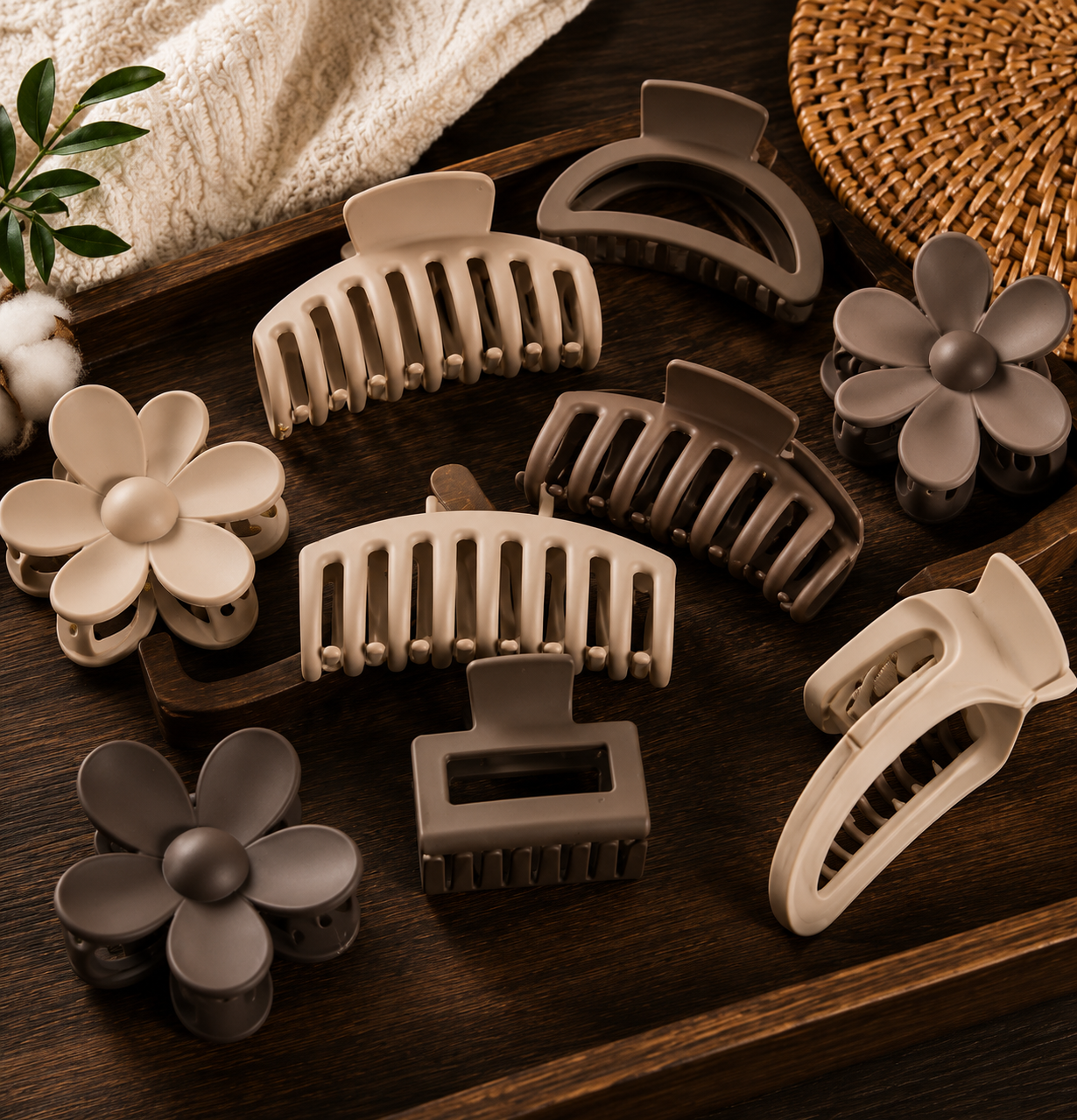 Essential hair clip bundle