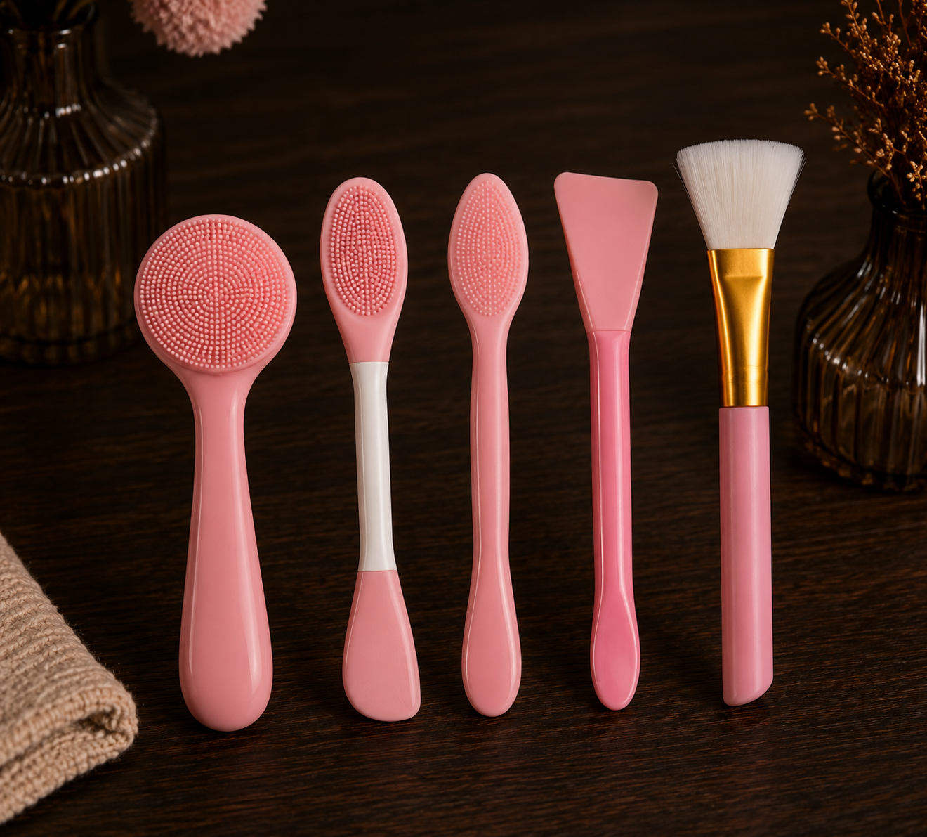 Face cleansing scrub kit