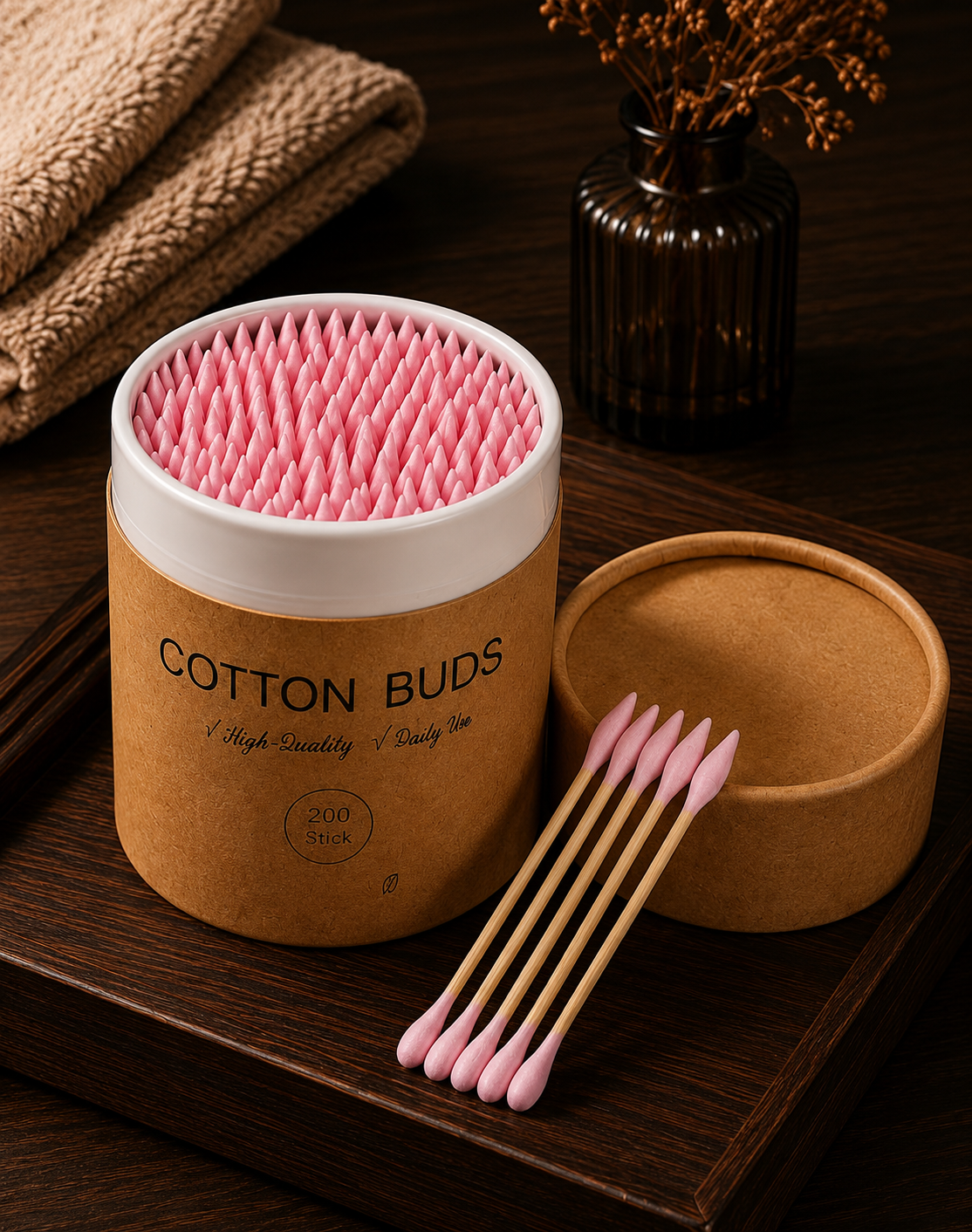 Bulk 100 piece cotton buds