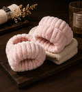 Skincare wrist band pair